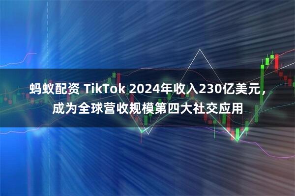蚂蚁配资 TikTok 2024年收入230亿美元，成为全球营收规模第四大社交应用